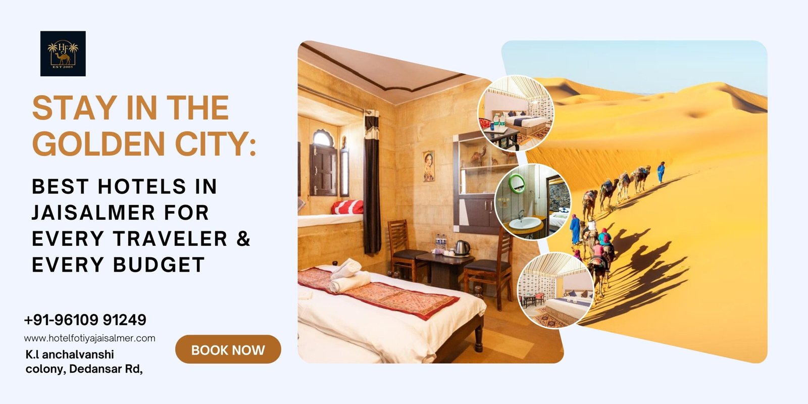 Stay in the Golden City Best Hotels in Jaisalmer for Every Traveler & Every Budget- dunetrekking.com